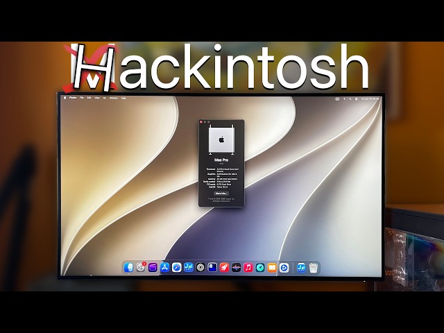 Installing macOS Tahoe on my old gaming PC (it actually worked)