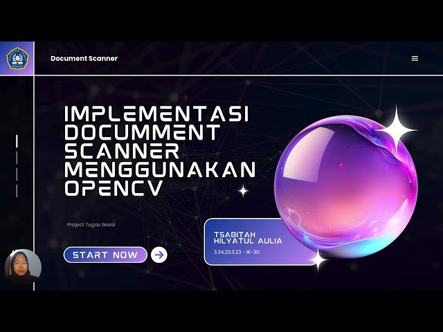 Implementasi Document Scanner Menggunakan OpenCV & Python | Project Tugas Besar Pengolahan Citra