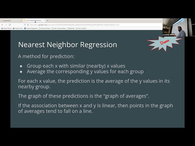 L24: Linear Regression, Least Squares