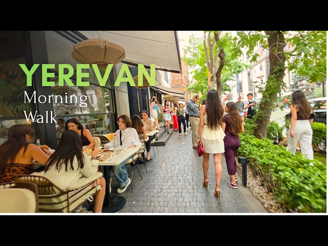 Yerevan Summer Morning 2026 | Walking Tour 4K