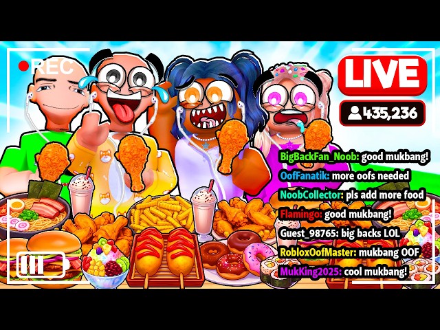STREAM A MUKBANG!! | ROBLOX ASMR