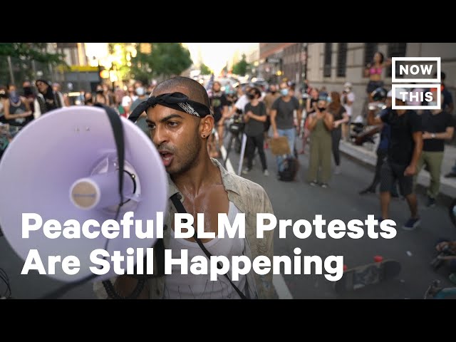 BLM Protests Continue 12 Weeks After Death of George Floyd | NowThis