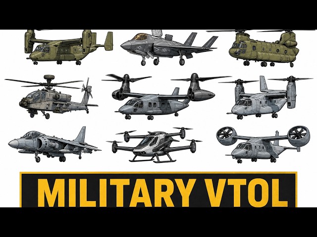 Every Type of Military VTOL Aircraft Explained