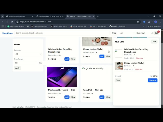 Build an Amazon-Style Website in Minutes Using AI (No Coding Needed!)