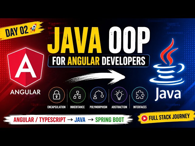 Java OOP Explained for Angular Developers | Day 02 | Angular to Java Full Stack Journey | Tamil