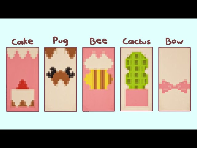 Minecraft | How to make a Cute Banner Designs | Easy tutorial