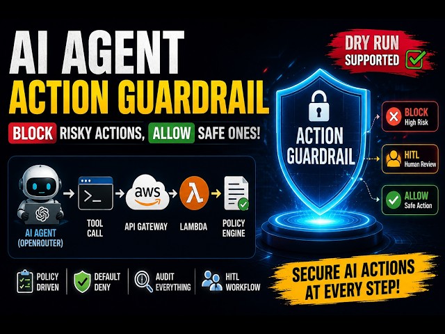 Action Guardrail - an AWS-deployed enforcement gateway for AI agents