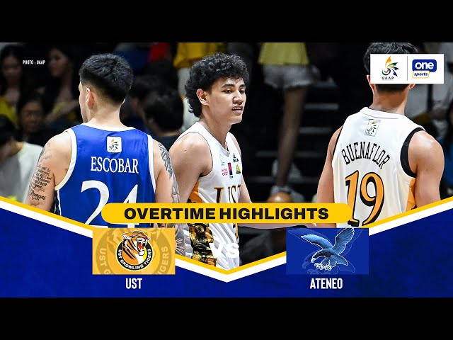 UST vs. ATENEO | OVERTIME HIGHLIGHTS | UAAP SEASON 88 MEN’S BASKETBALL | OCT. 11, 2025