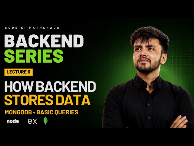 MongoDB & Mongoose Tutorial for Beginners 🚀 | Schema, Model, Create & Find Queries | Ep.06