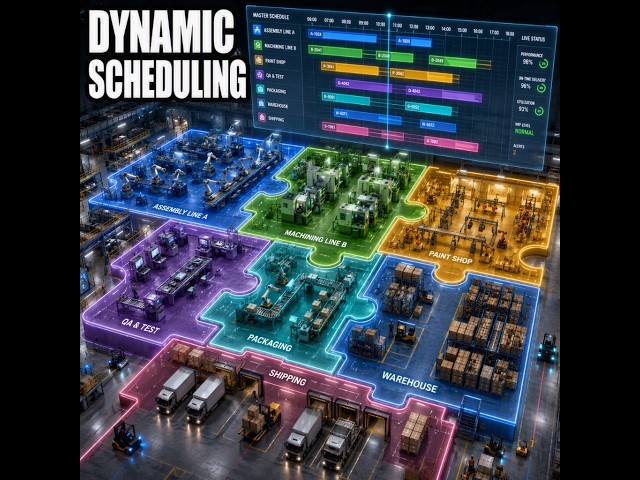 Production Scheduling Optimization: The Brain of Smart Manufacturing - Sophos Global Solutions