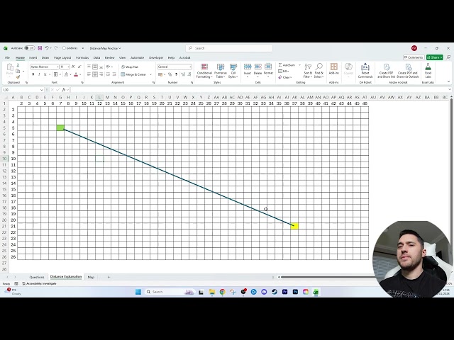 Mastering Excel eSports Map Cases - Distance Calculation Fundamentals