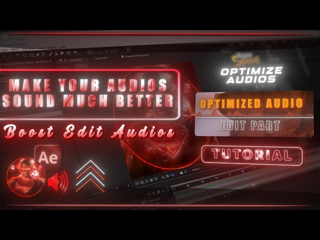 Make your Edit sound 2x Better - After Effects Tutorial