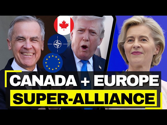 Canada Joins Europe at NATO Summit - Signs 16 Deals While Trump PANICS