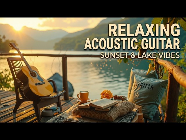 Relaxing Guitar Music - Spring Lake View | Calm Acoustic Guitar Instrumental