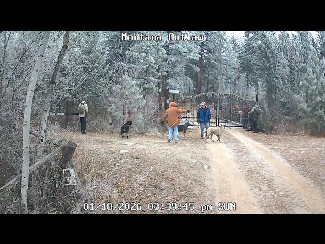 ENTITLED FAMILY OF TRESPASSERS GO BEYOND THE GATE: Full Unedited Video