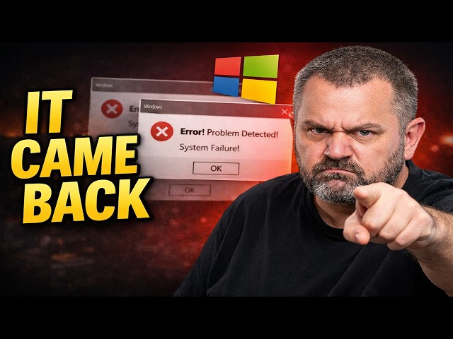 This Is Why Your Windows Problems Keep Coming Back