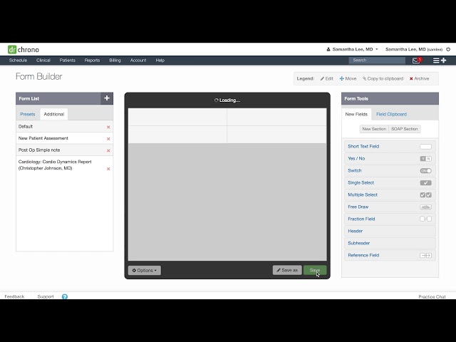 Training: DrChrono Form Building | Working With Switch and Smart Switch Fields