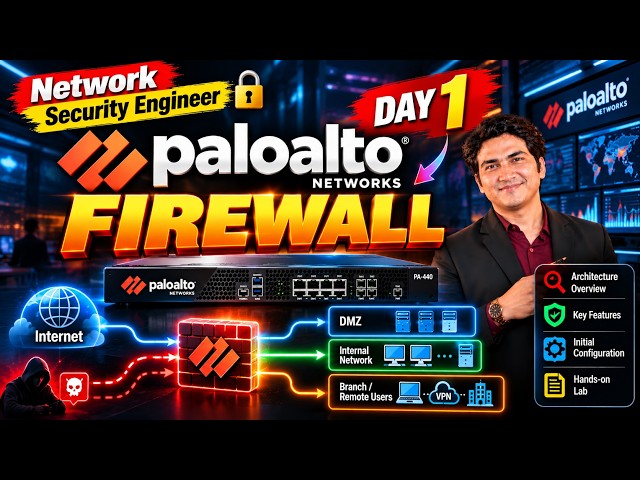 Palo Alto Firewall Course Day 1 | Palo Alto Firewall Training from Zero to Hero | PM Networking