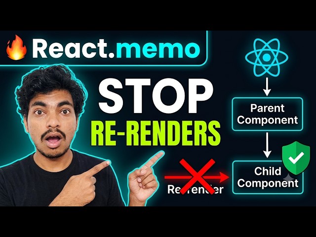 React.memo Explained | Stop Unnecessary Re-renders in React