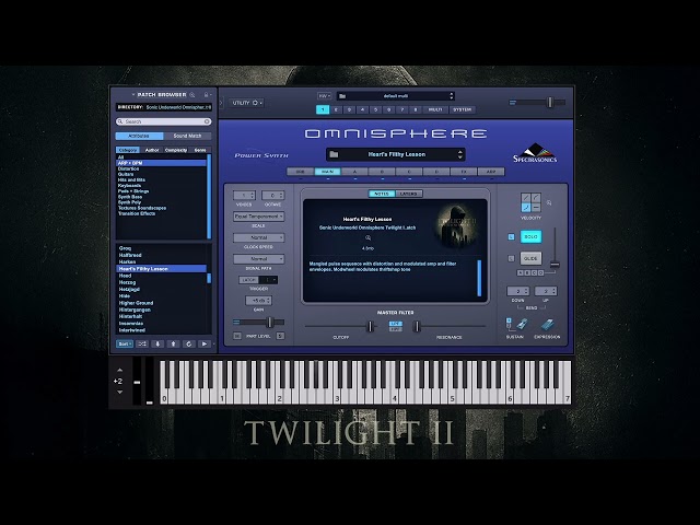 Omnisphere Twilight II Walkthrough Video