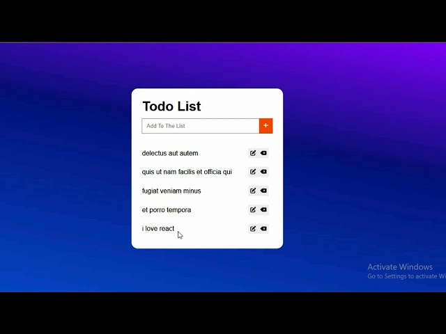 Create a Dynamic To-Do List with React: Full Code Tutorial!