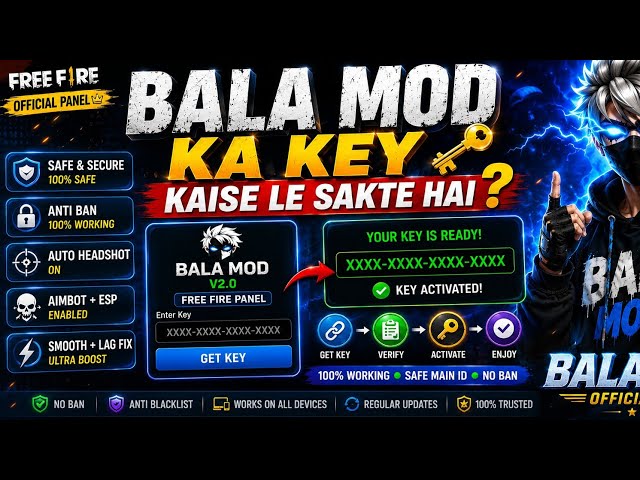 Bala Mod Key Kaise Le | Bala MOD KaiseUse Kare | Key Kah Milega | All panel | Hack |
