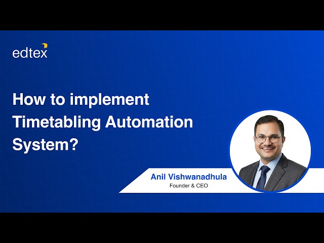 15 questions on Timetabling Automation System for B-Schools, Law Schools & Universities - 2026