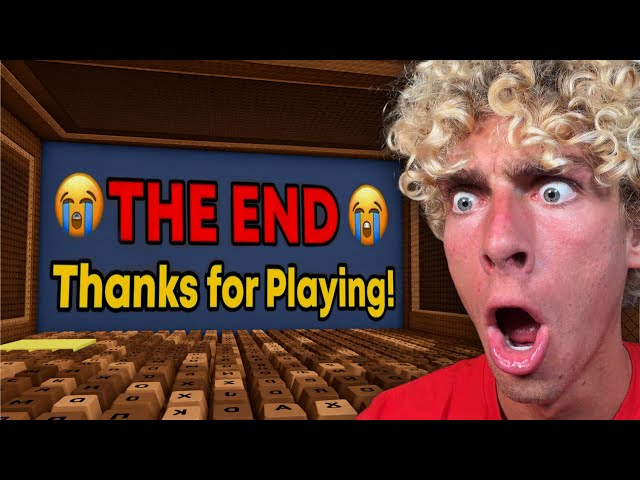 I BEAT WORLD 1 in Keyboard Escape!