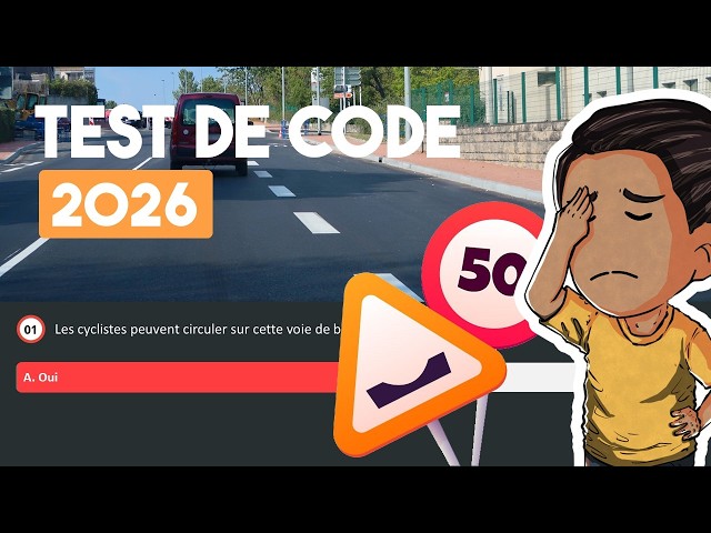 Test Code de la Route 2026 - Série 87