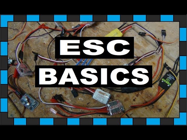 How To Use An ESC // Electronic Speed Controller Basics