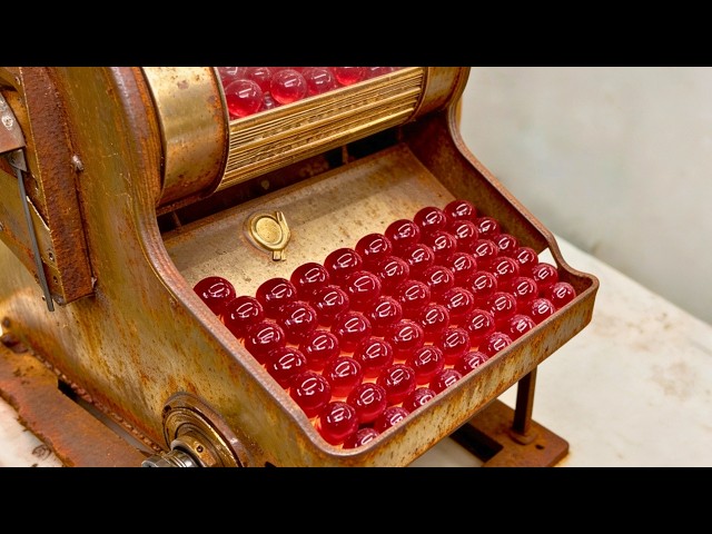 Man Restores 1870s Candy Machine Back To Life | FULL ASMR By @RescueRestore