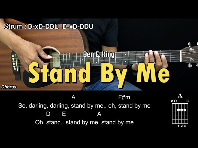 Stand By Me - Ben E. King | EASY Guitar Tutorial with Chords - Guitar Lessons