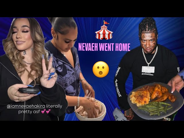 Nevaeh Went Back To Indiana While Ashley Cooks For Blueface