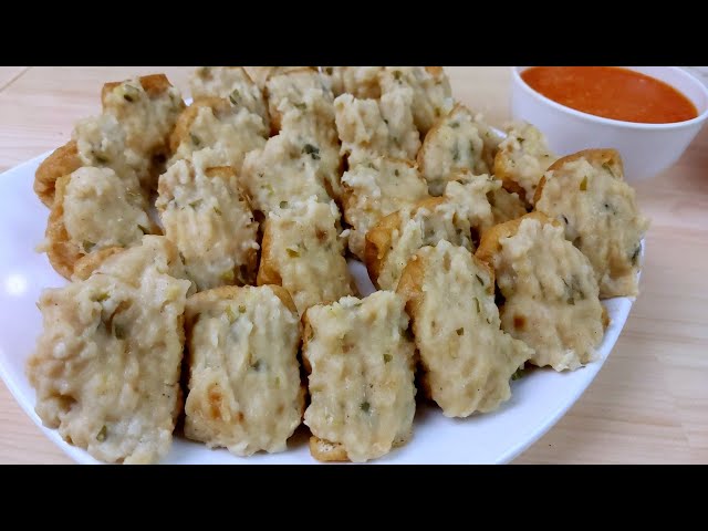 SUPER Tender Tofu and Chicken Meatballs! They're still delicious even when cold!