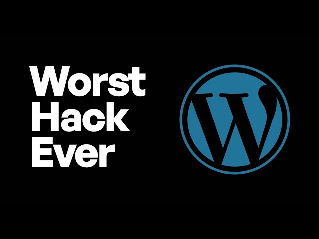 WordPress Hacked With Absurdly Complex Exploit