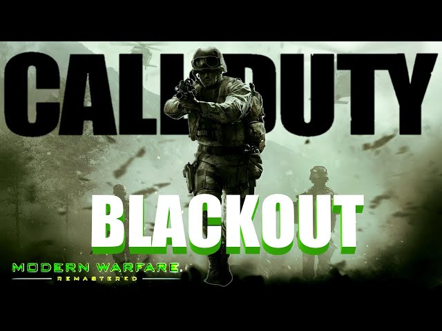 Call of Duty 4 MWR BLACKOUT | Campaign Mission 2