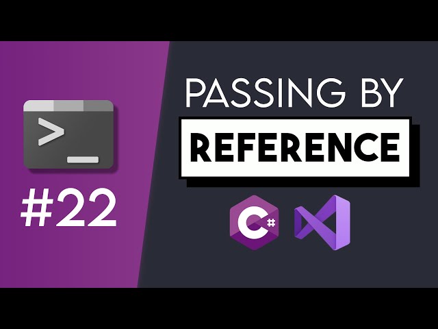 #22 Passing by Reference - C# Tutorials for Beginners | CoffeeNCode