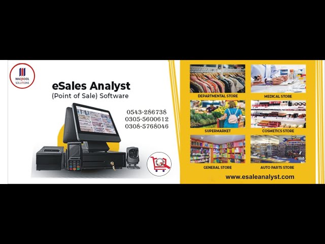 Billing, Accounting & Stock Management Software | eSalesAnalyst