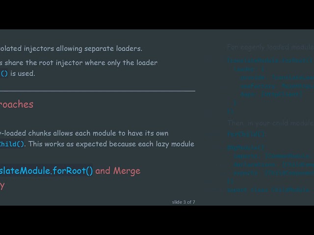 Resolving ngx-translate Issues with forChild() in Angular Non-Lazy Modules