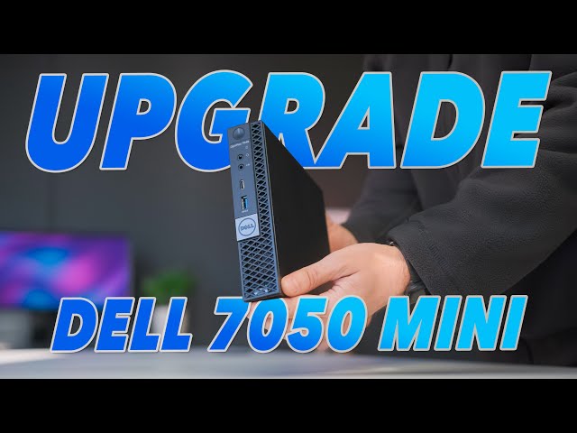 Dell Optiplex 7050 Micro UPGRADE RAM SSD NVME TEARDOWN ⏮️