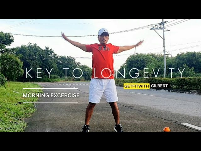 KEY TO LONGEVITY Morning Exercise | 4-Minute Whole Body Routine to Feel 30 at 70!/getfitwithgilbert 