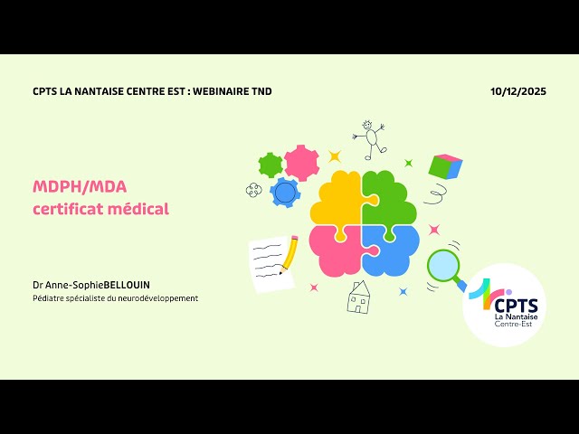 Webinaire TND : Remplir le dossier MDPH
