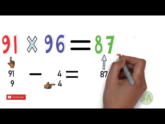 math tricks - 9