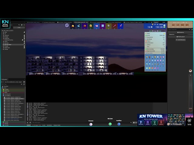 🛠️ GameDev 🛠️ - Developing KN_Tower | 🤖 Godot | ⚙️ Blender | 🐍 Python | 🧮 GDScript | 🎨 Gimp