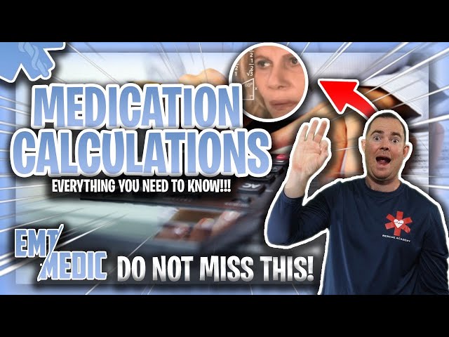 Med Calculations - 3 easy formulas for success