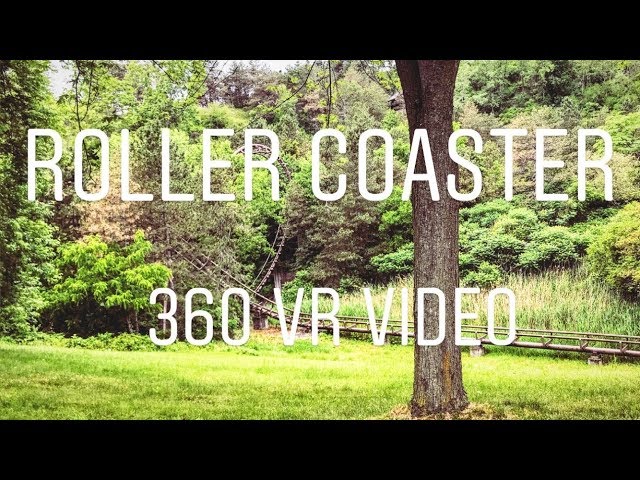 RIDE IN THE WILD | Canadian roller coaster 360 VR | Luso-canadiana