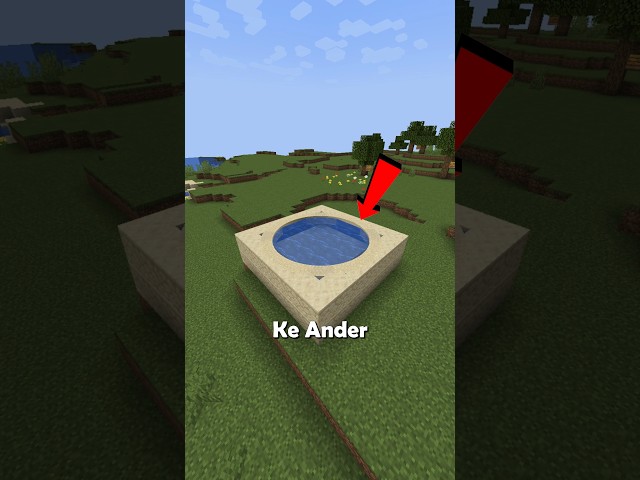 How to Make a Perfect Circle in Minecraft? 😲