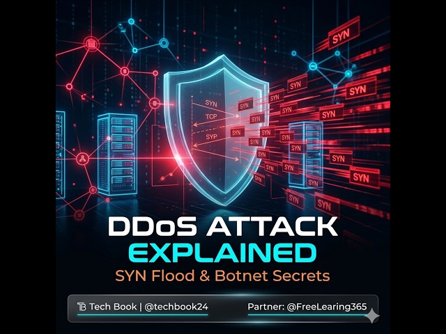 How-To: DDoS Attack কিভাবে কাজ করে? Real Life উদাহরণ সহ শিখুন (SYN Flood, HTTP Flood)