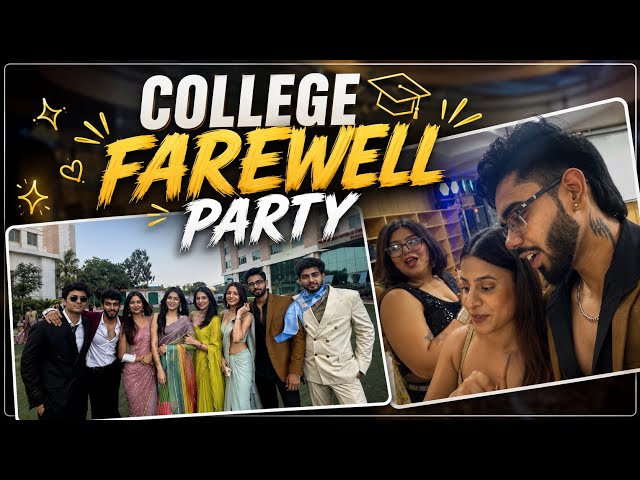First Vlog❤️|| Farewell Party🎉 || One last goodbye😔