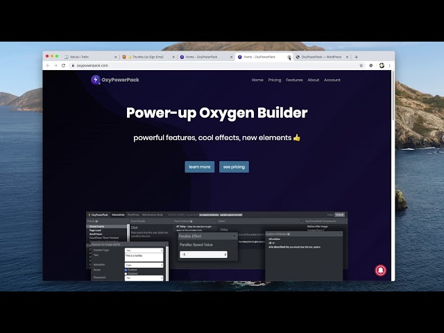 New Oxygen Builder Features Introduced with OxyPowerPack version 1.1